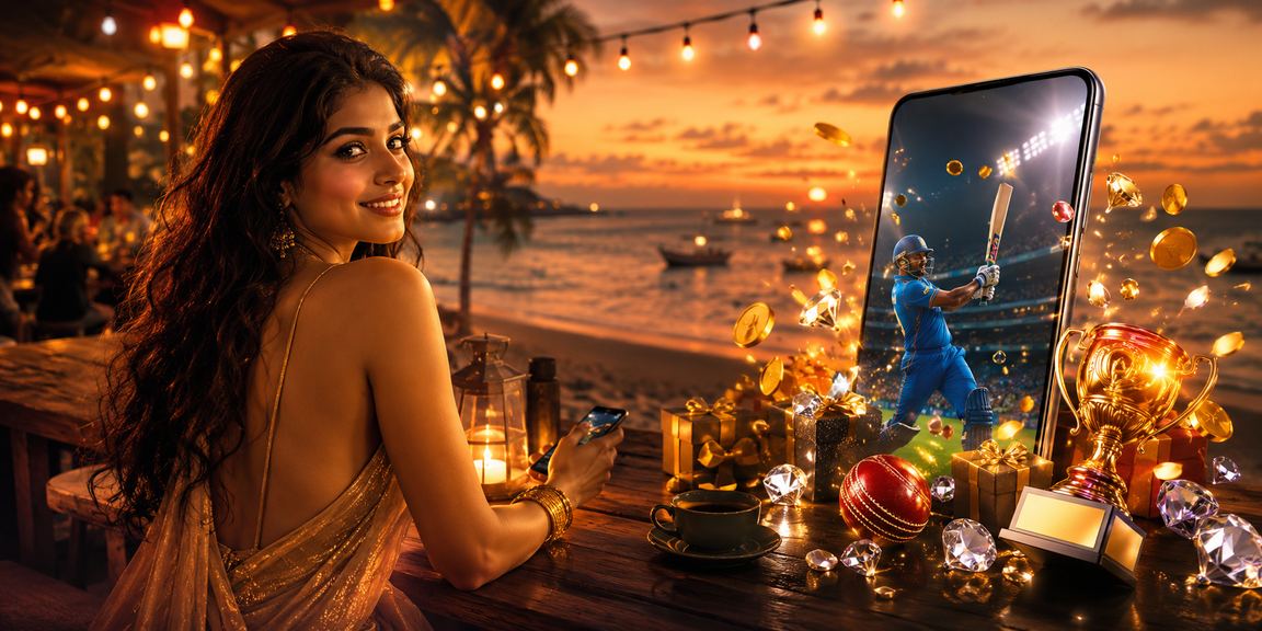 সেন্টমার্টিনের সৈকতে ক্রিকেট বেটিং উপভোগরত ব্যবহারকারী